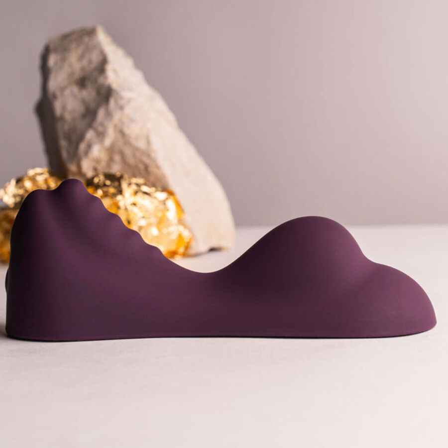 ROCKS-OFF - VIBRADOR RUBY GLOW ROXO PARA SENTAR
