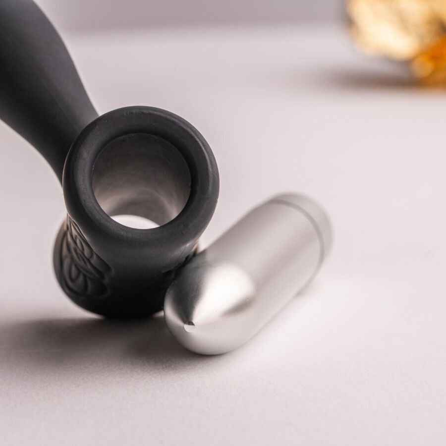 ROCKS-OFF - PETITE SENSATIONS TEAZER PLUG ANAL VIBRADOR PRETO