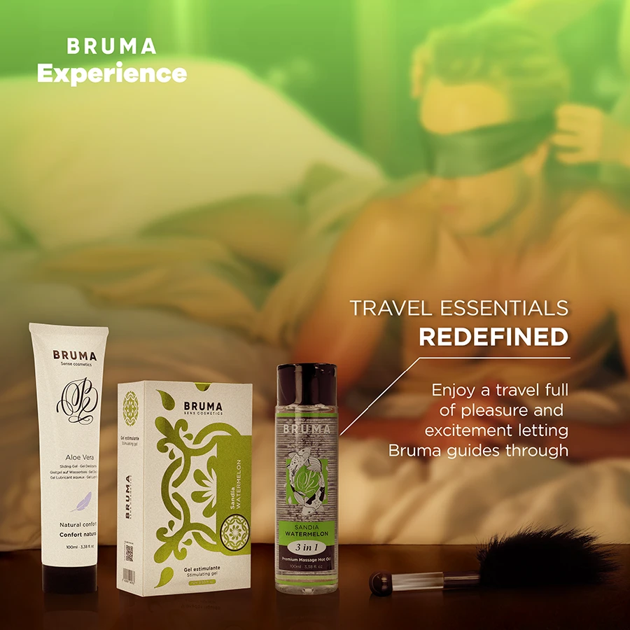 KIT TENTAÇÃO DOCE MELANCIA COM POTENCIADOR DE ORGASMOS - Sex Shop Sexy