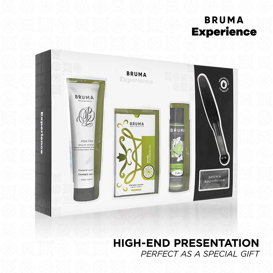 KIT TENTAÇÃO DOCE MELANCIA VIBRO-ORGÁSMICA - Sex Shop Sexy