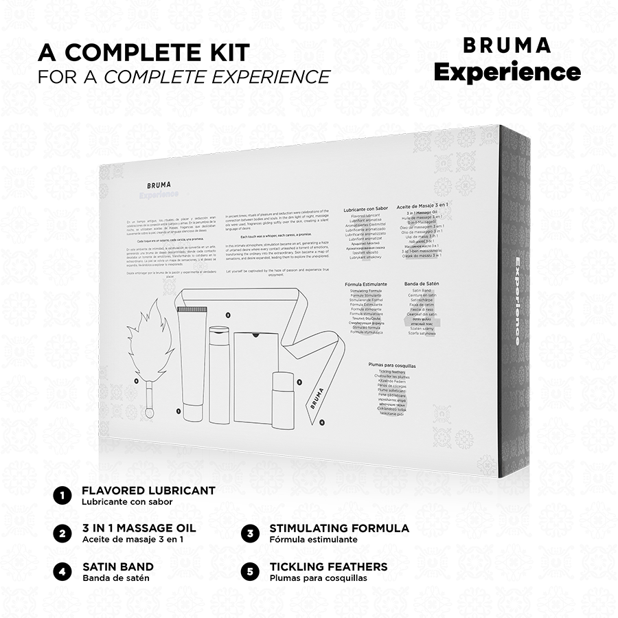 BRUMA XPERIENCE - KIT DE TENTAÇÃO DOCE AMERICANA TART COM POTENCIALIZADOR DE ORGASMO
