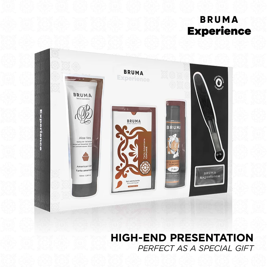KIT TENTAÇÃO DOCE TARTE AMERICANA COM POTENCIADOR DE ORGASMOS - Sex Shop Sexy