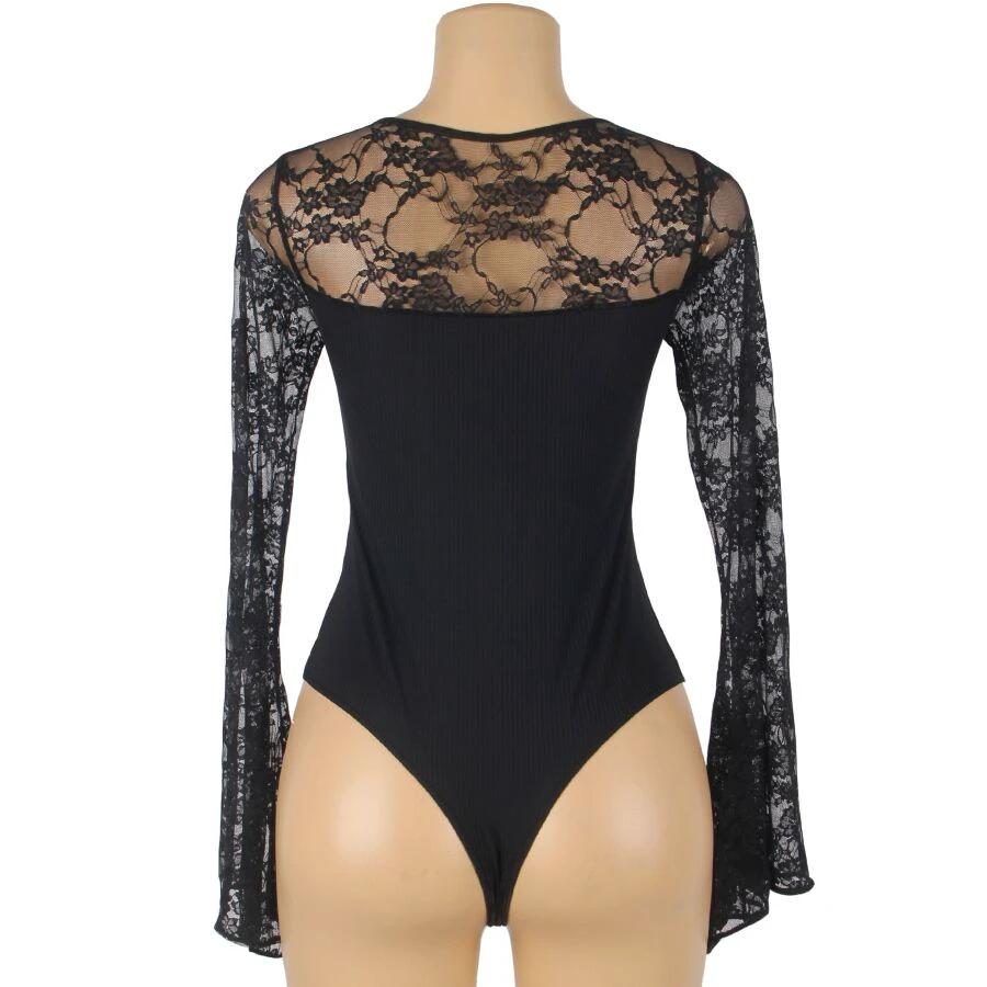 TEDDY MODELO FLORAL - Sex Shop Sexy
