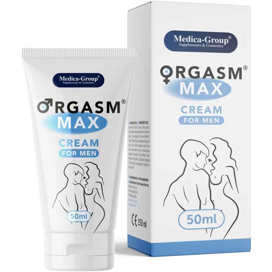 MEDICA GROUP - CREME ÍNTIMO ORGASM MAX PARA HOMENS 50 ML
