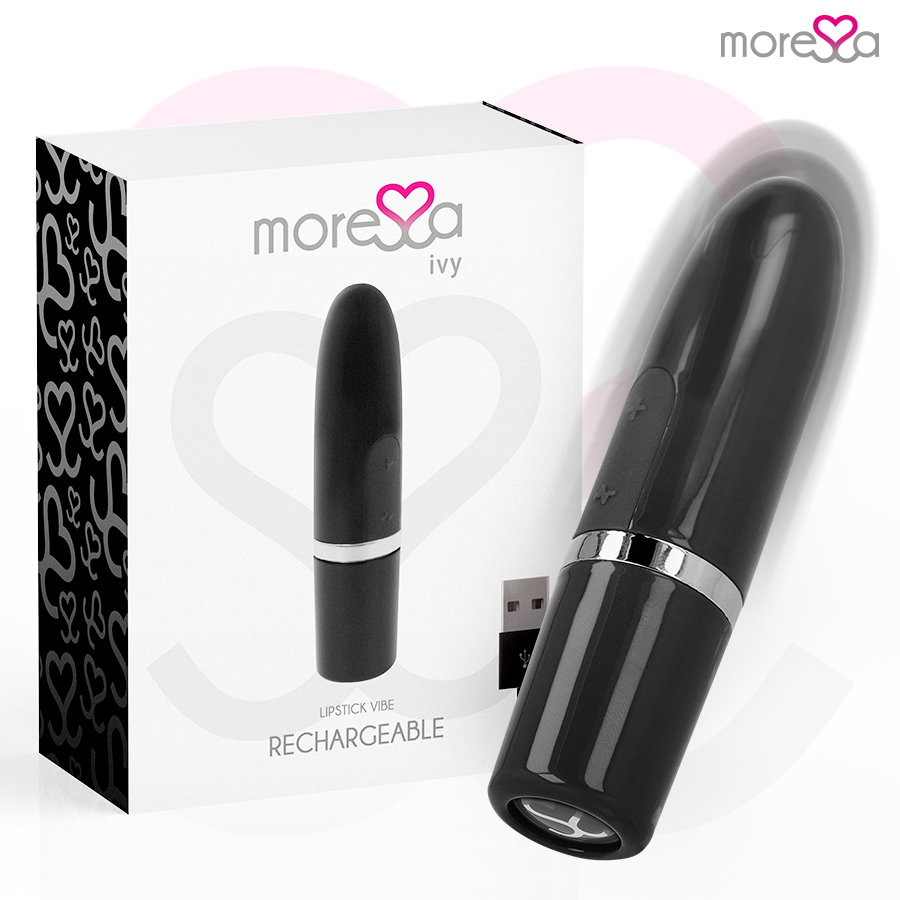 MORESSA - IVY TRAVEL LIP STIMULATOR BLACK
