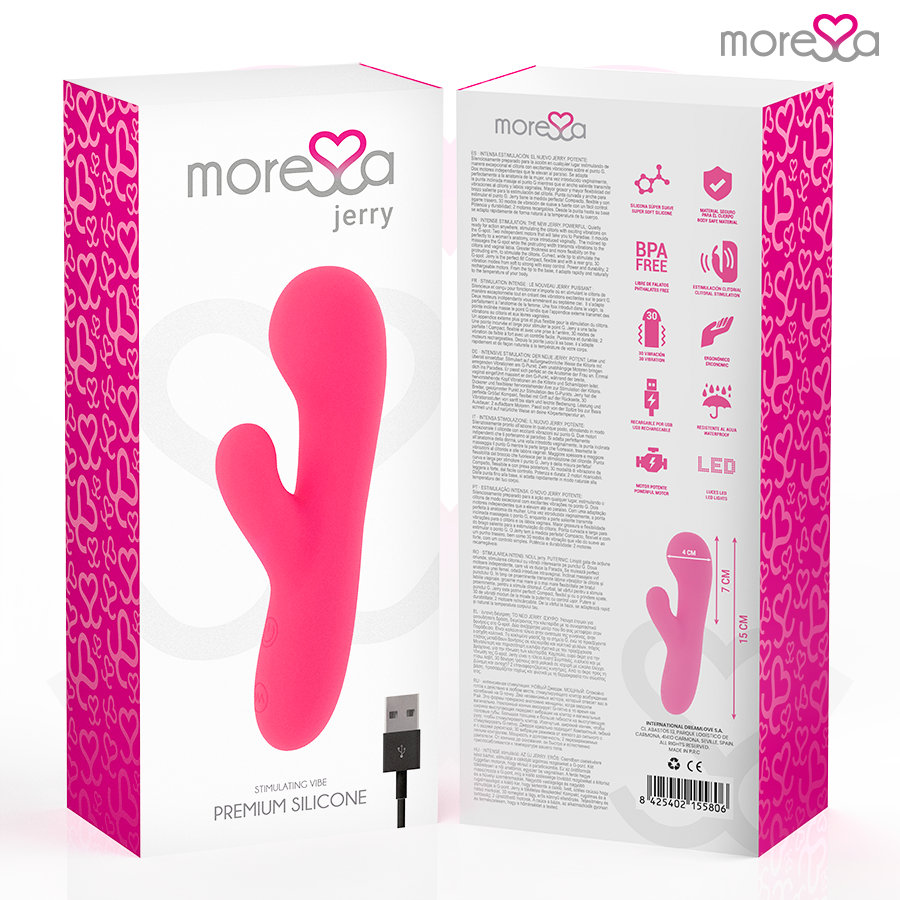 MORESSA - JERRY PREMIUM SILICONE RECHARGEABLE