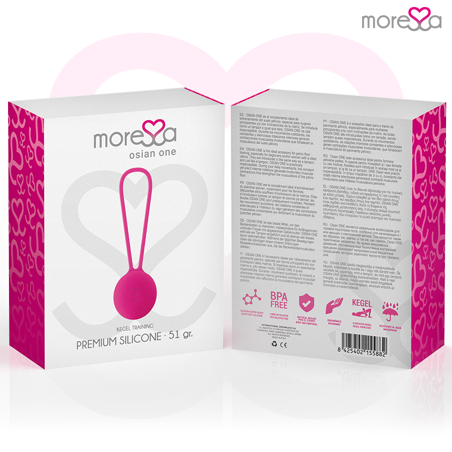 MORESSA - OSIAN UN PREMIUM SILICONE ROSE
