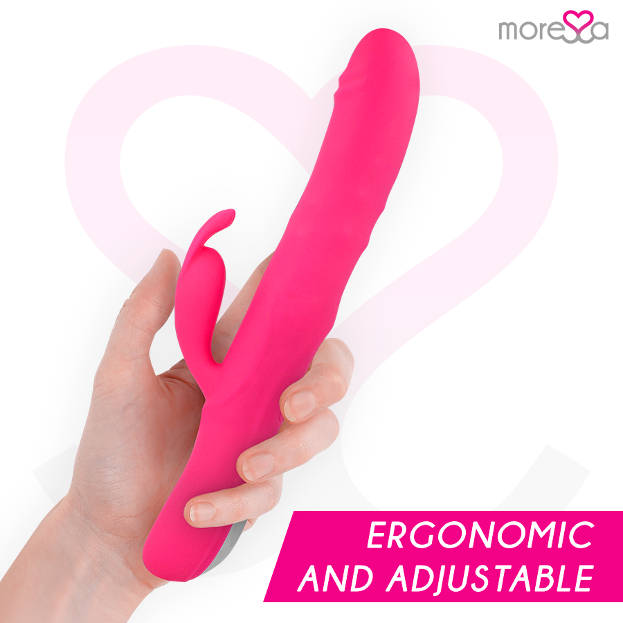 MORESSA - PEARLISH ROTARY SOMER AND POWERFUL PREMIUM SILICONE VIBRATION