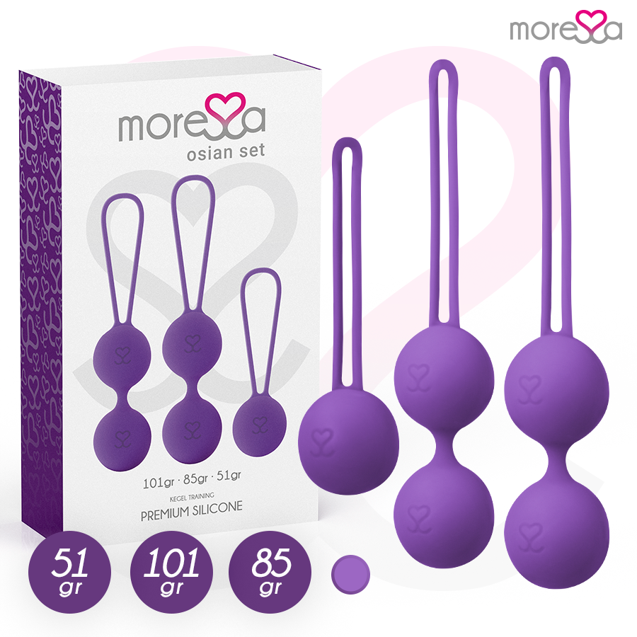 MORESSA - ENSEMBLE OSIAN PREMIUM EN SILICONE LILS
