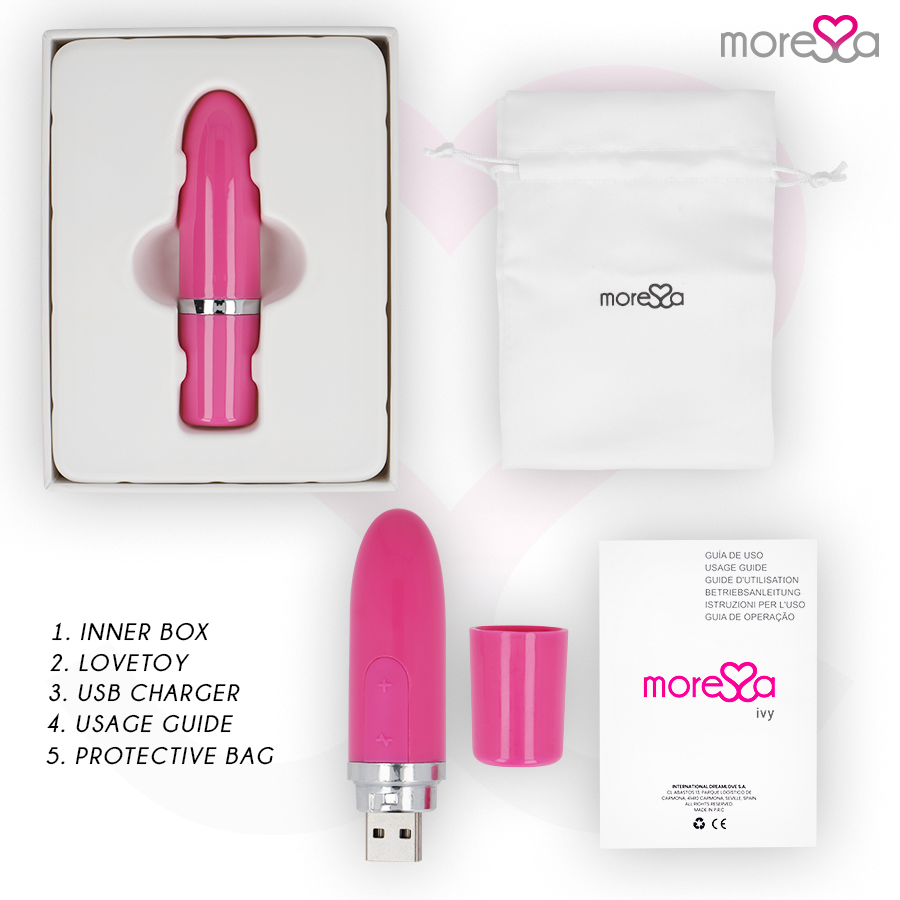 MORESSA - IVY PINK TRAVEL LIP STIMULATOR