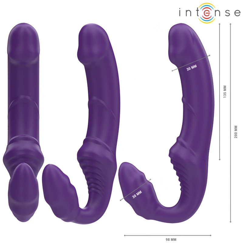 JILL VIBRADOR DUPLO 20 CM CONTROLE REMOTO - Sex Shop Sexy