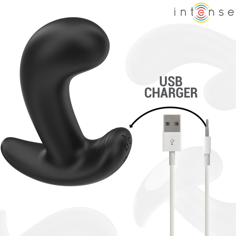 CHANDLER PLUG ANAL 10 VIBRAÇÕES PRETO CONTROLE REMOTO - Sex Shop Sexy