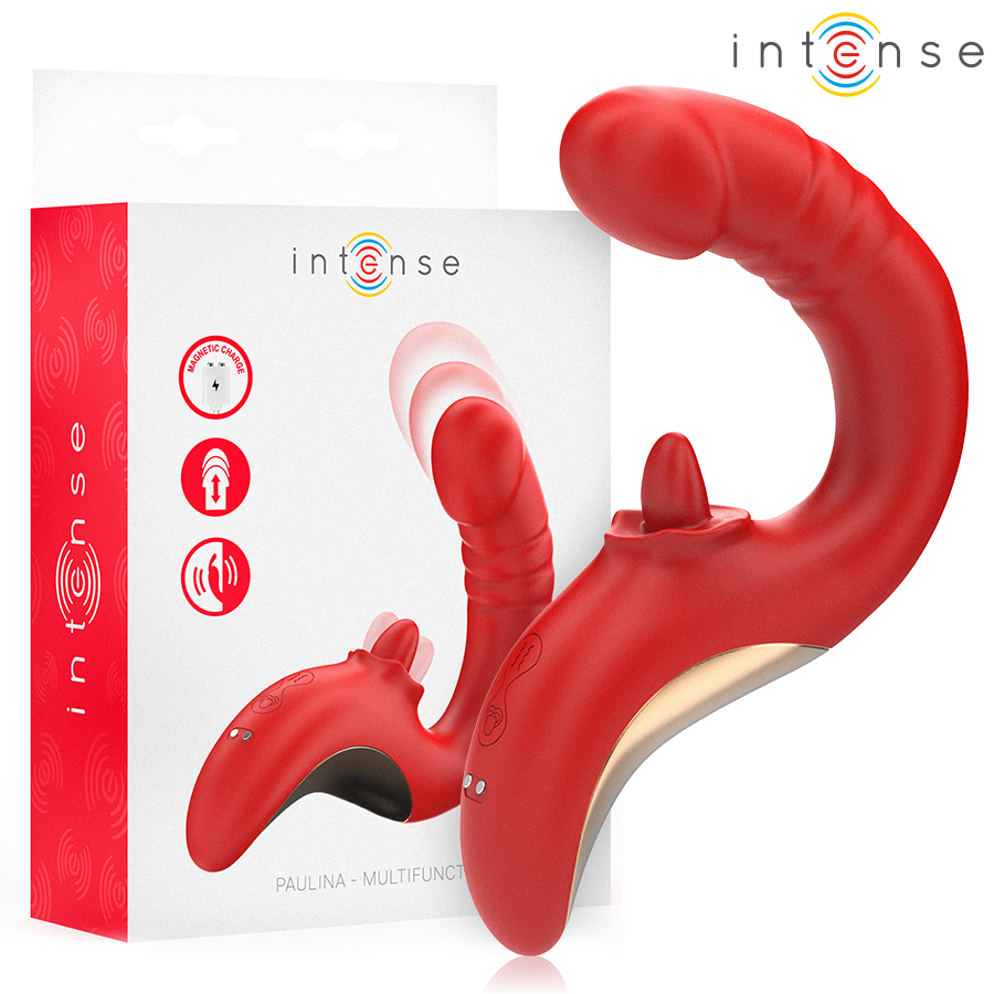 PAULINA VIBRADOR E ESTIMULADOR EM FORMA DE U - Sex Shop Sexy