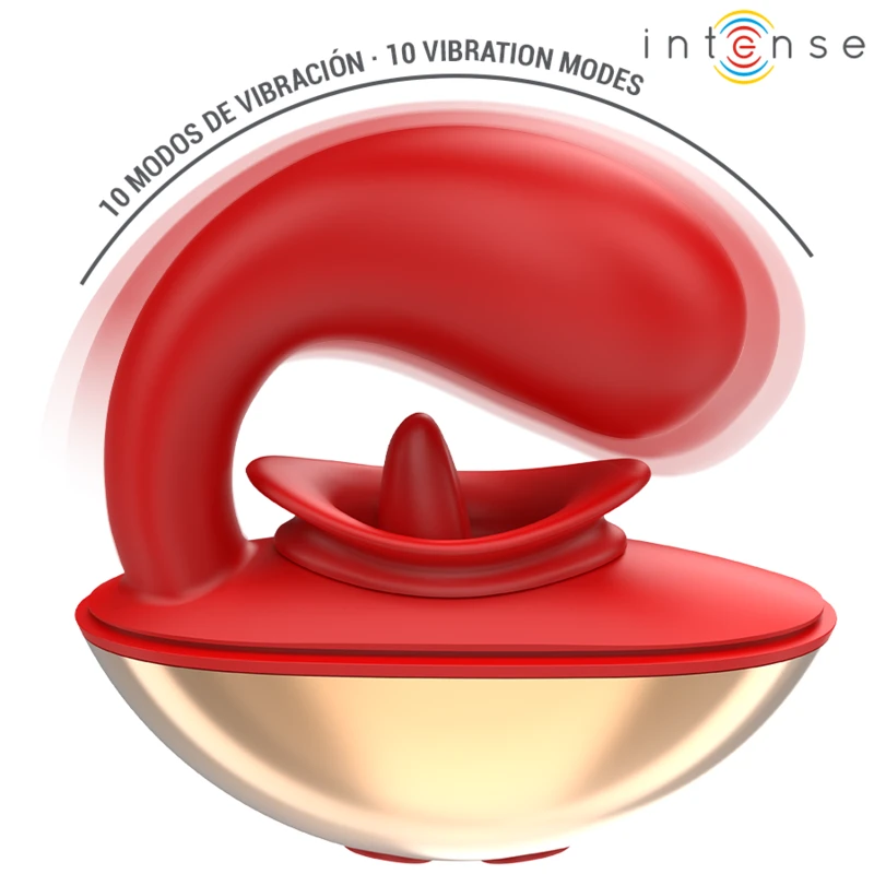 MARIAH VIBRADOR & ESTIMULADOR EM FORMA DE U 10 VIBRAÇÕES - Sex Shop Sexy