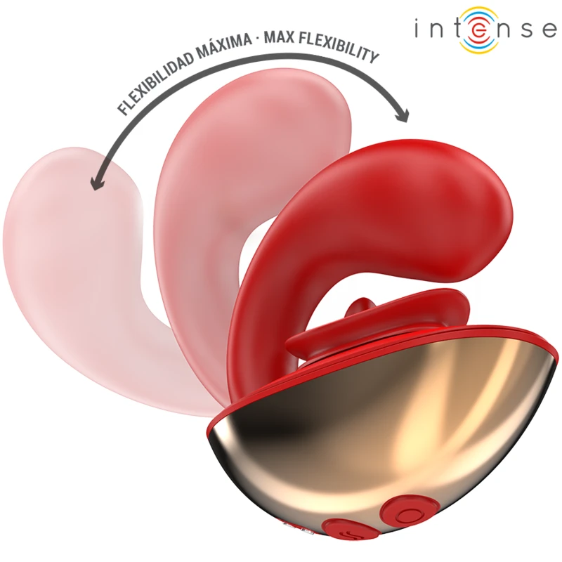 MARIAH VIBRADOR & ESTIMULADOR EM FORMA DE U 10 VIBRAÇÕES - Sex Shop Sexy