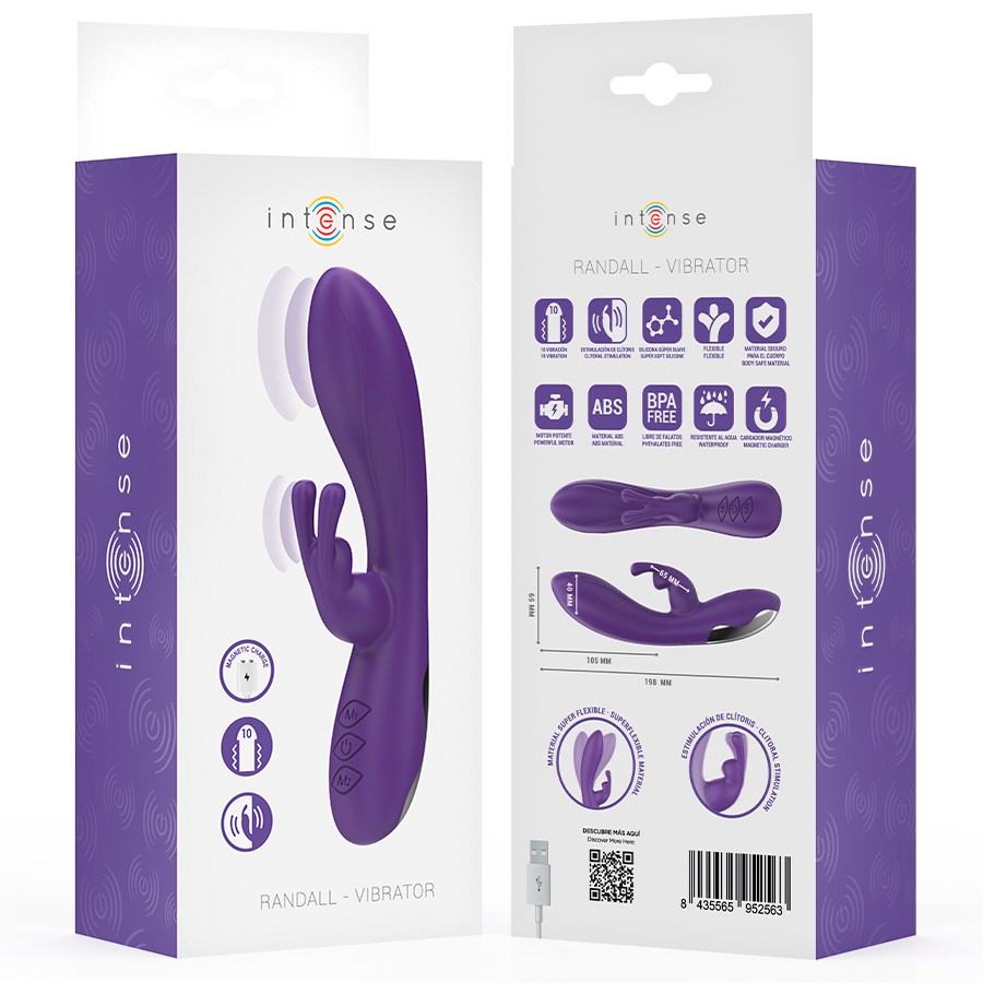 RANDALL VIBRADOR RABBIT 10 VIBRAÇÕES - Sex Shop Sexy