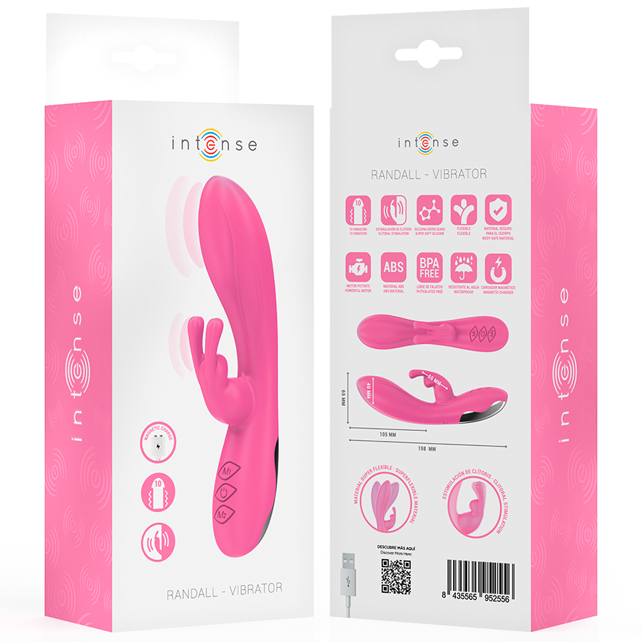 RANDALL VIBRADOR RABBIT 10 VIBRAÇÕES - Sex Shop Sexy