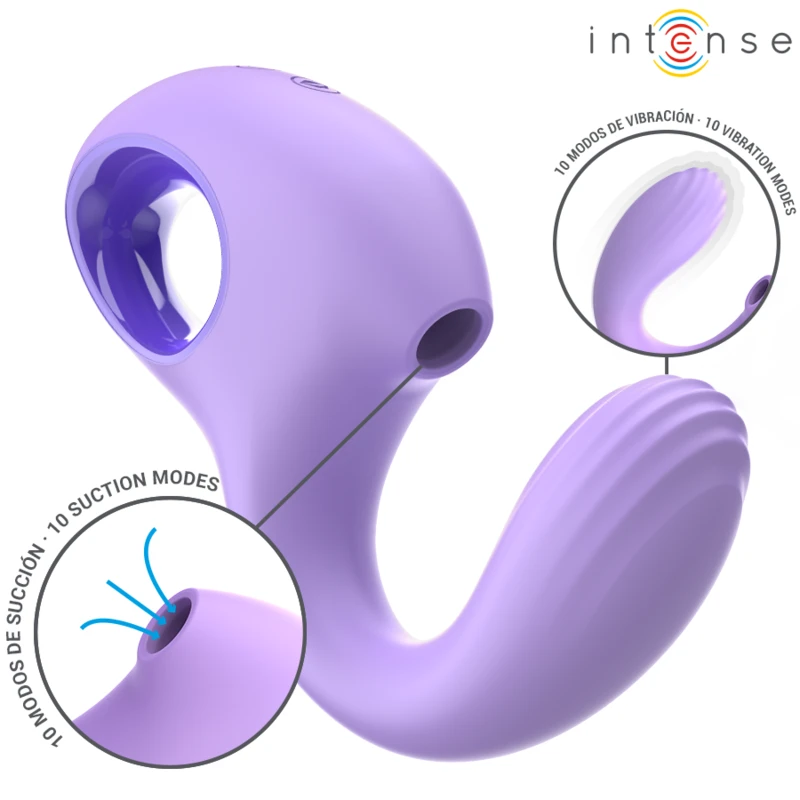 BAXTER VIBRADOR E ESTIMULADOR VIOLETA - Sex Shop Sexy