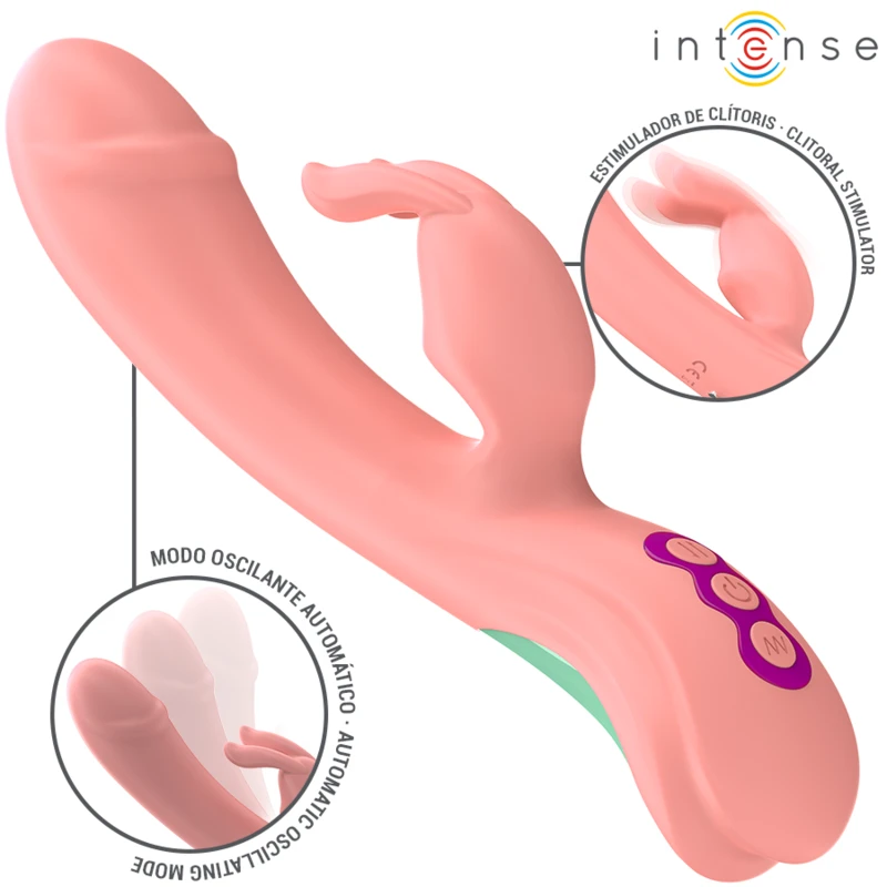 RACHEL VIBRADOR RABBIT 5 VIBRAÇÕES - Sex Shop Sexy