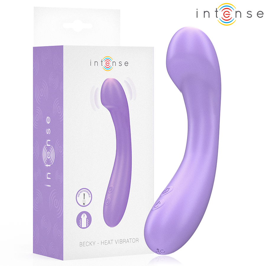 BECKY VIBRADOR 19 CM AQUECÍVEL 7 VIBRAÇÕES - Sex Shop Sexy