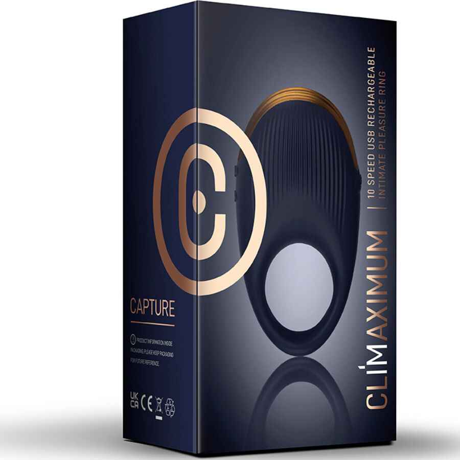 CLIMAXIMUM - VIBRADOR DE ANEL PENIANO SENSORIAL CAPTURE