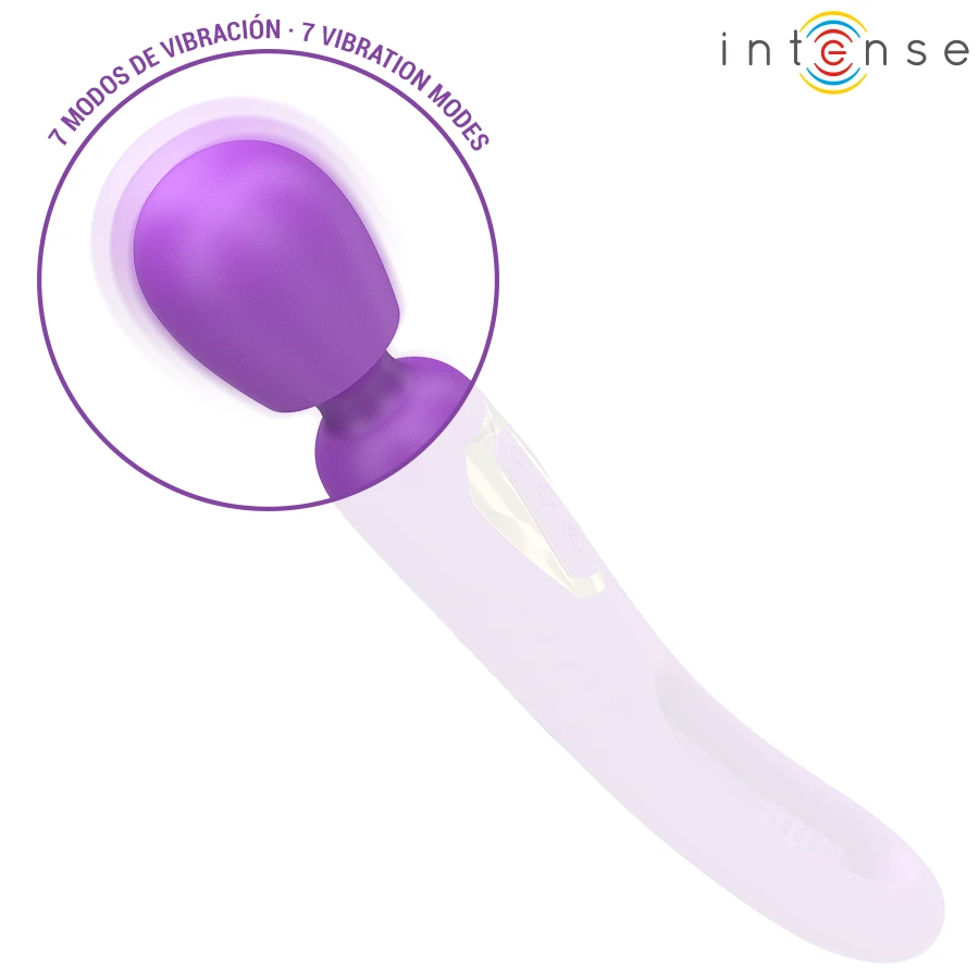 CHRISTY VIBRADOR WAND COM LÍNGUA GIRATÓRIA - Sex Shop Sexy