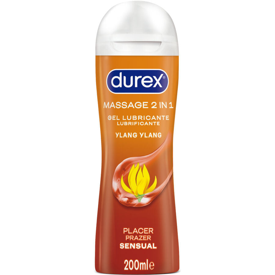 DUREX - MASAJE SENSUAL 2 EM 1 YLANG YLANG 200 ML