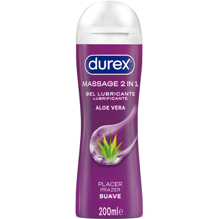 DUREX - PLAY 2-1 LUBRIFICANTE ÍNTIMO Y MASAJE ALOE VERA
