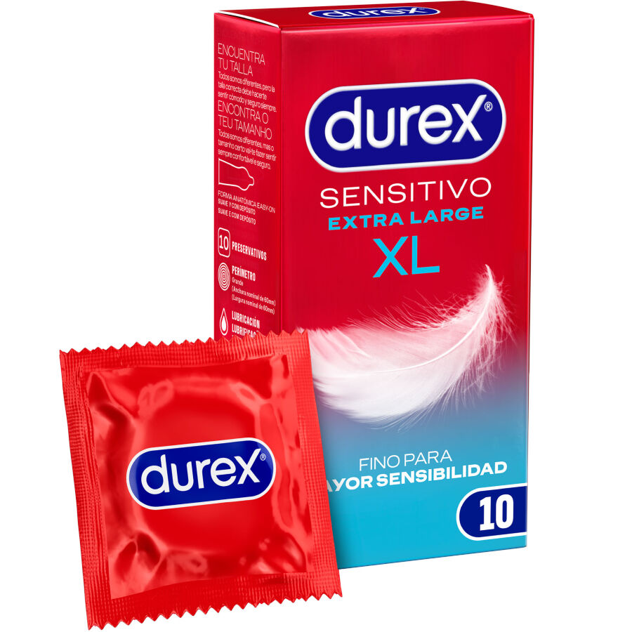 DUREX - SENSITIVE CONDOMS GG 10 UNITS