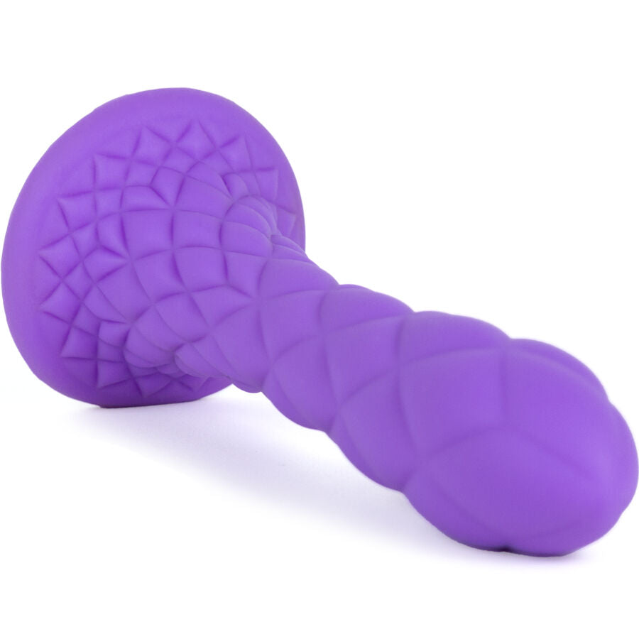 SILEXD - DREAMY DILDO FANTASY SILICONE LÍQUIDO TERMORATIVO VIOLETA 18,5 CM