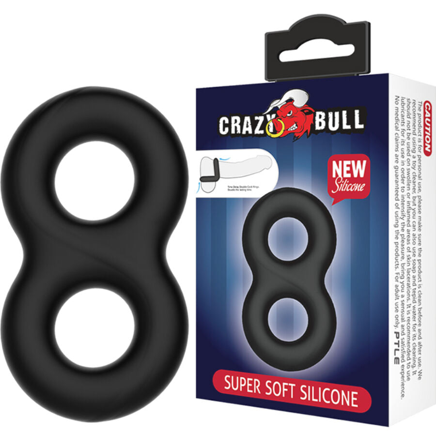 CRAZY BULL - MEDICAL SILICONE DOUBLE RING