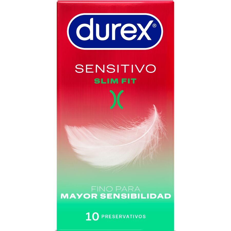 DUREX - SENSITIVE SLIM FIT 10 UNITS