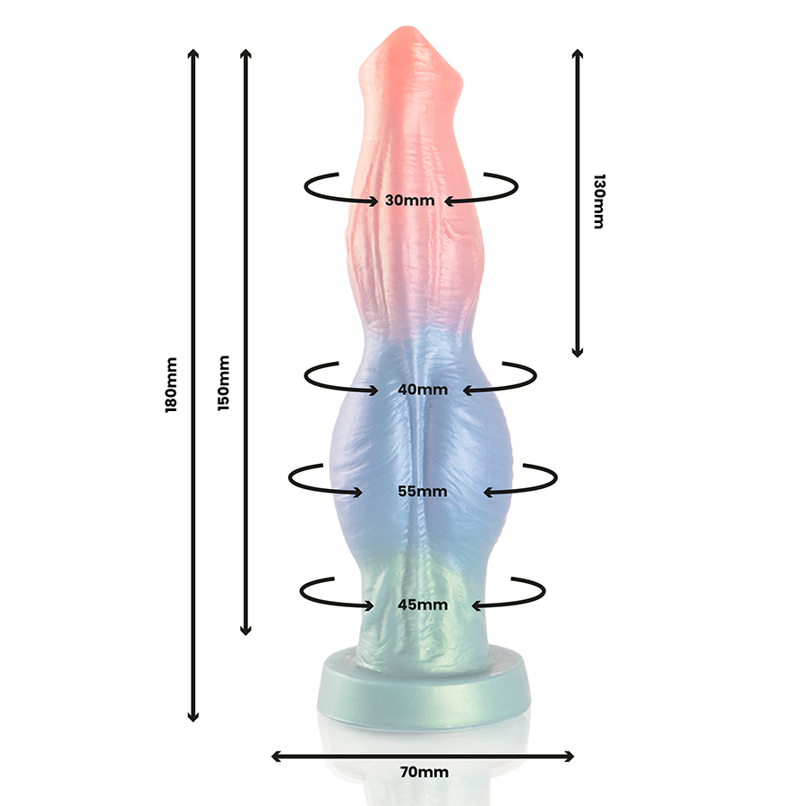 ARION DILDO SINFONIA DO PRAZER RECARGÁVEL CONTROLE REMOTO - Sex Shop Sexy