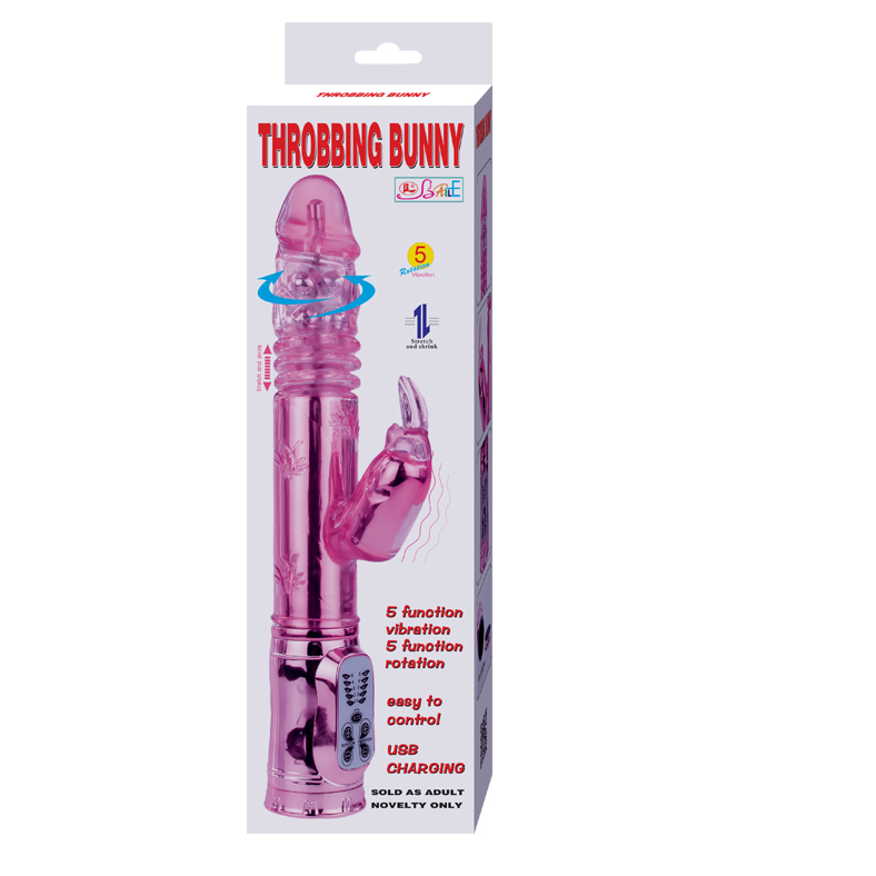 BAILE - THROBBING BUNNY ROTADOR RABBIT ROSA - Sex Shop Sexy