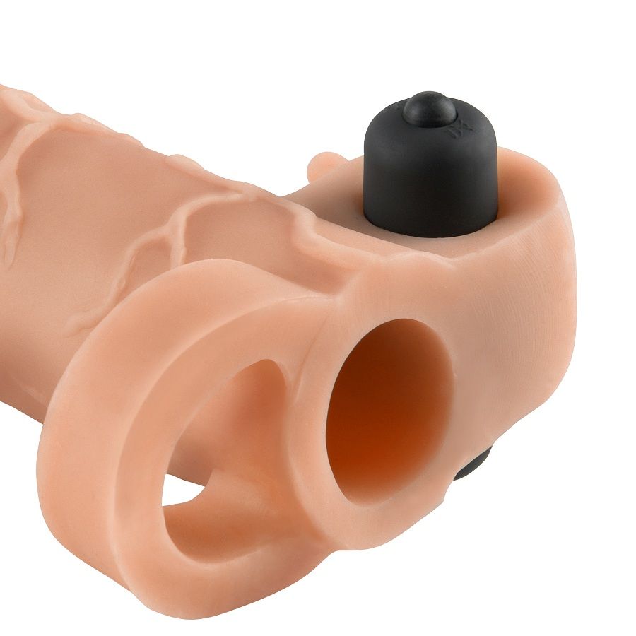 FANTASY X-TENSIONS - EXTENSÃO PARA PÉNIS COM VIBRADOR REAL FEEL 2 - Sex Shop Sexy