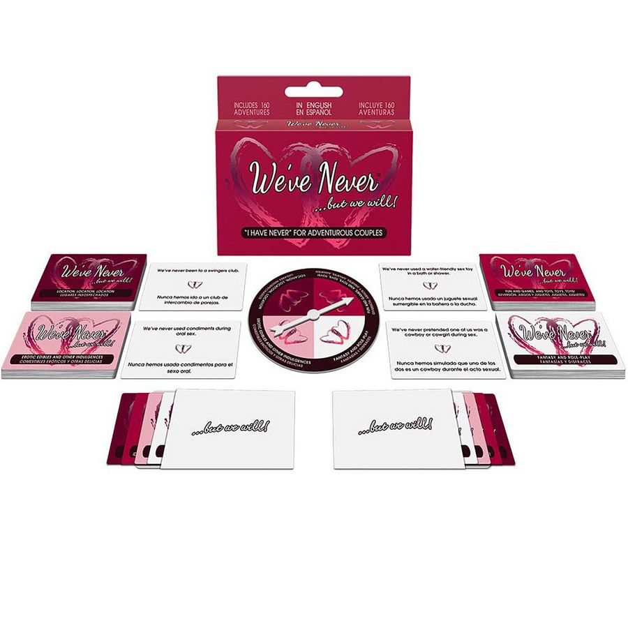 KHEPER GAMES - WE HAVE NEVER BARALHO PARA CASAIS EU NUNCA ES/EN - Sex Shop Sexy
