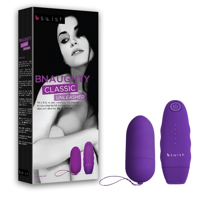 B SWISH - BNAUGHTY UNLEASHED CLASSIC ROSA COM CONTROLO REMOTO