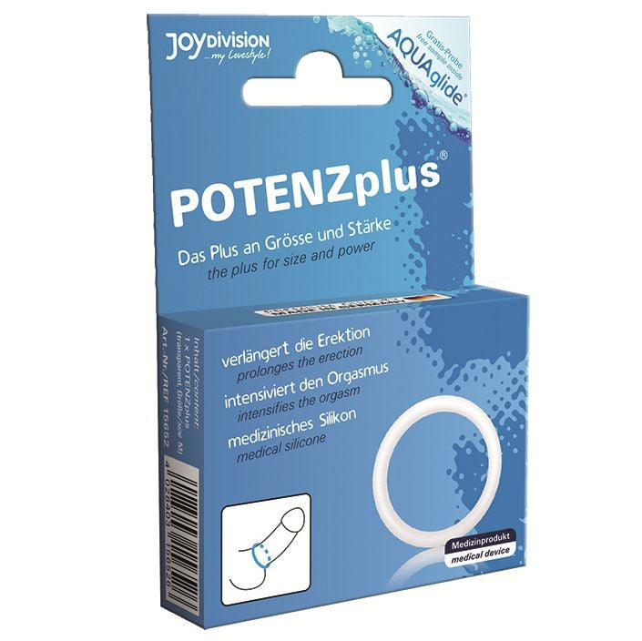 JOYDIVISION POTENZDUO - PLUS ANEL PARA PÊNIS BRANCO - S - Sex Shop Sexy