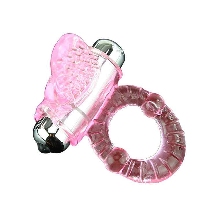 BAILE - SWEET ABS 10 RITMOS ANEL VIBRADOR PARA PÊNIS ROSA