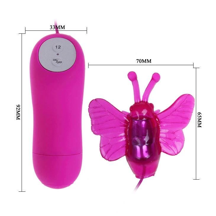 FOFA SEGREDO BORBOLETA ESTIMULADORA VIBRADOR 12V - Sex Shop Sexy