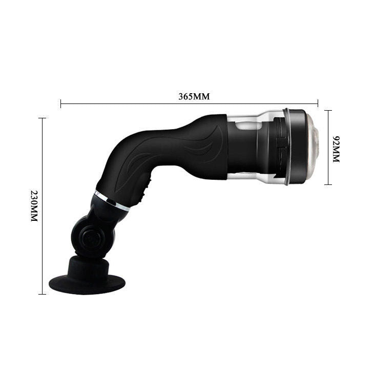 BAILE - ROTATION LOVER MASTURBADOR AUTOMÁTICO COM SUPORTE - Sex Shop Sexy
