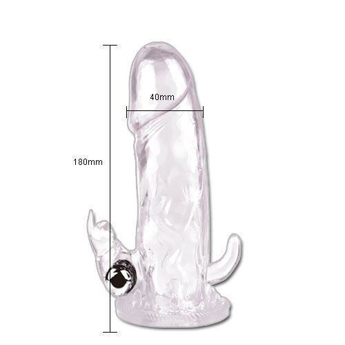 BAILE - BRAVE MAN EXTENSÃO PÊNIS RABBIT I - Sex Shop Sexy