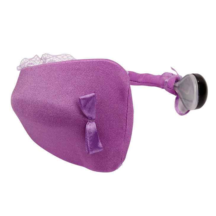 BAILE - TANGA COM VIBRADOR COM CONTROLO REMOTO LILA