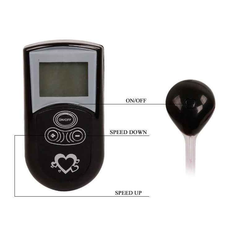 BAILE - TANGA COM VIBRADOR COM CONTROLO REMOTO LILA