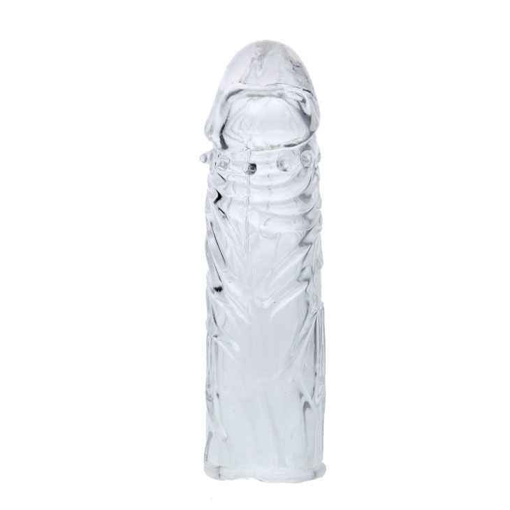BAILE - CAPA EM SILICONE TRANSPARENTE PARA PÉNIS 13 CM