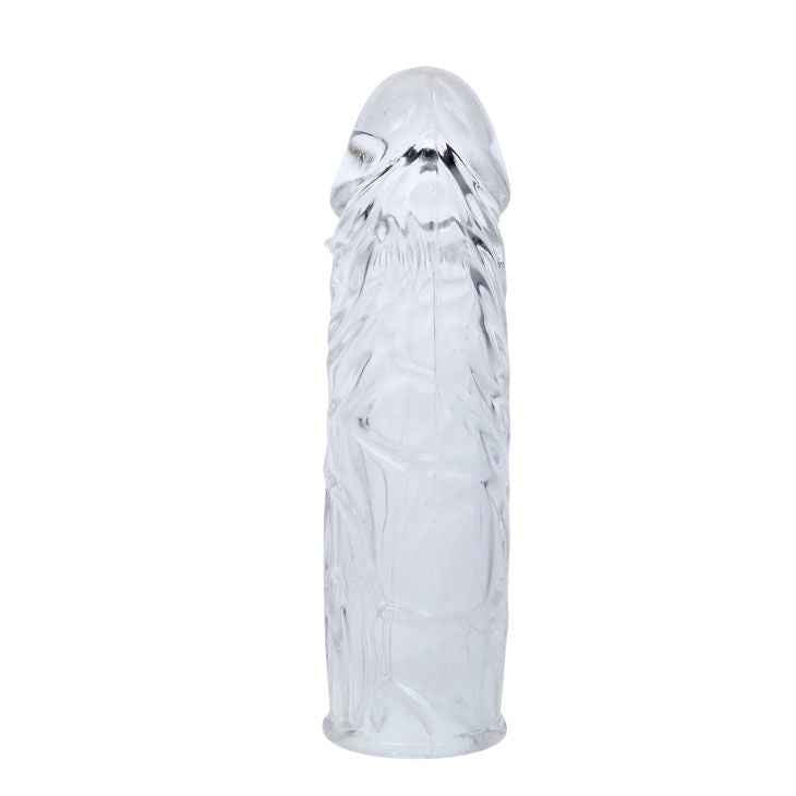 BAILE - CAPA EM SILICONE TRANSPARENTE PARA PÉNIS 13 CM