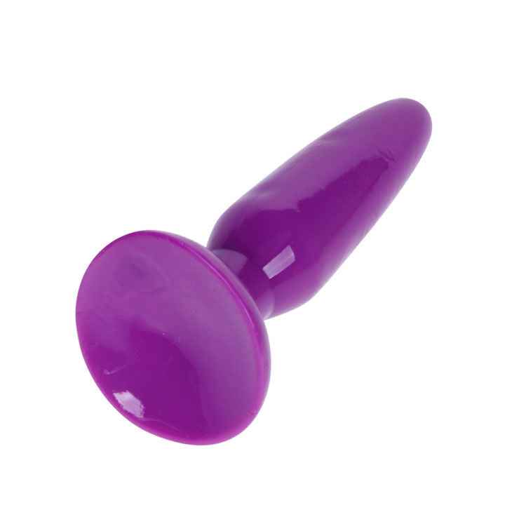 BAILE - PLUG ANAL PEQUENO ROXO 15 CM