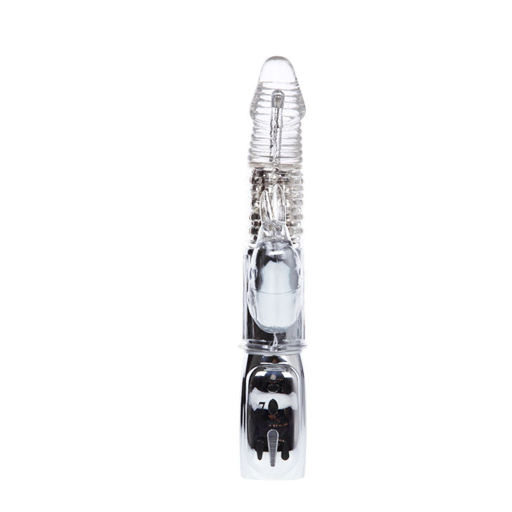 BAILE - AMOUR MISSILE ROTADOR TRANSPARENTE 26.5 CM - Sex Shop Sexy