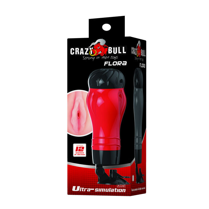 FLORA VAGINA WITH MASTURBATOR BASE – CRAZY BULL