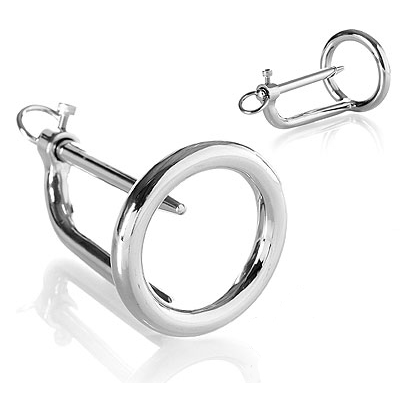 METAL HARD – ANEL PARA GLANDE COM PLUG - Sex Shop Sexy
